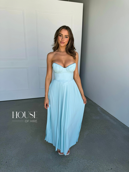 House of CB Marcella Dress Blue