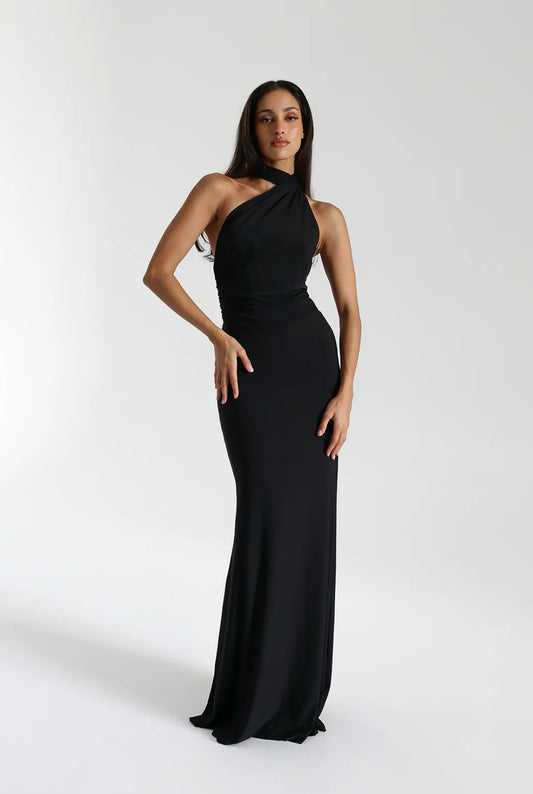 Natalie Rolt Fabienne Gown Black