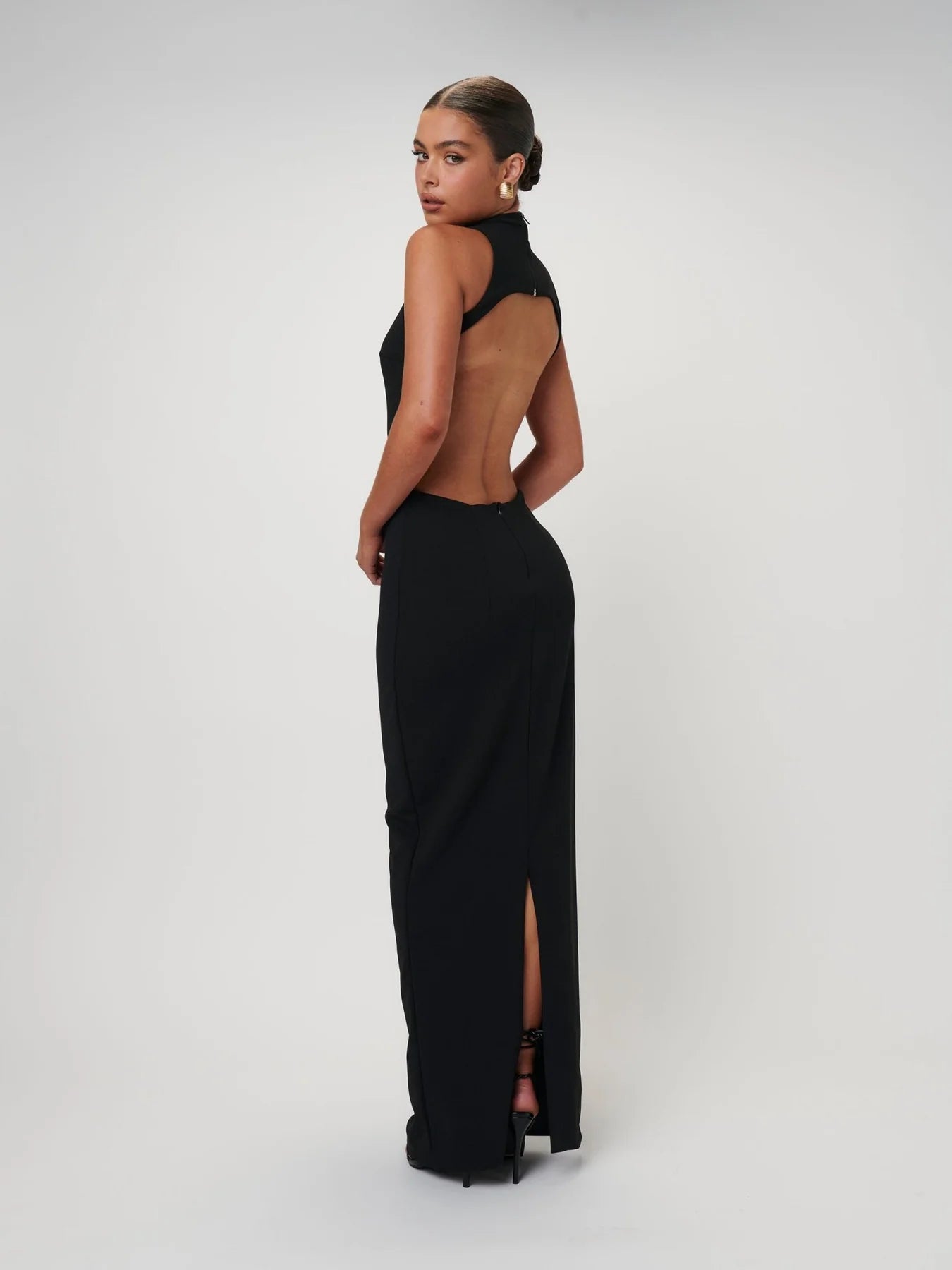 Effie Kats Ambre Gown Black